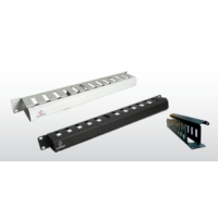 CABLE MANAGEMENT PANEL WITH COVER (แผงจัดสายมีฝาครอบ) BLACK รุ่น G7-06003B