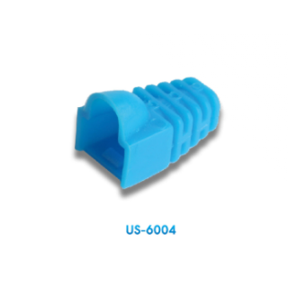 CAT 5E Plug BOOT สีฟ้า รุ่น US-6004 บรรจุ 10 หัว/Pkg