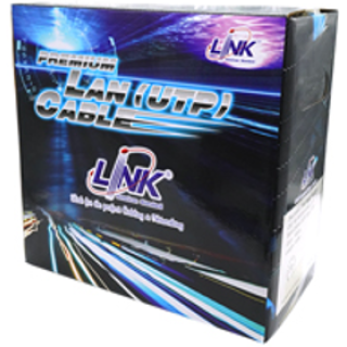 สายแลน LINK CAT5E UTP Enhanced CABLE (350 MHz) 100 เมตร รุ่น US-9015LSZH-1